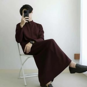 IMG_3855 Maroon ট্রেন্ডিং জুব্বাহ